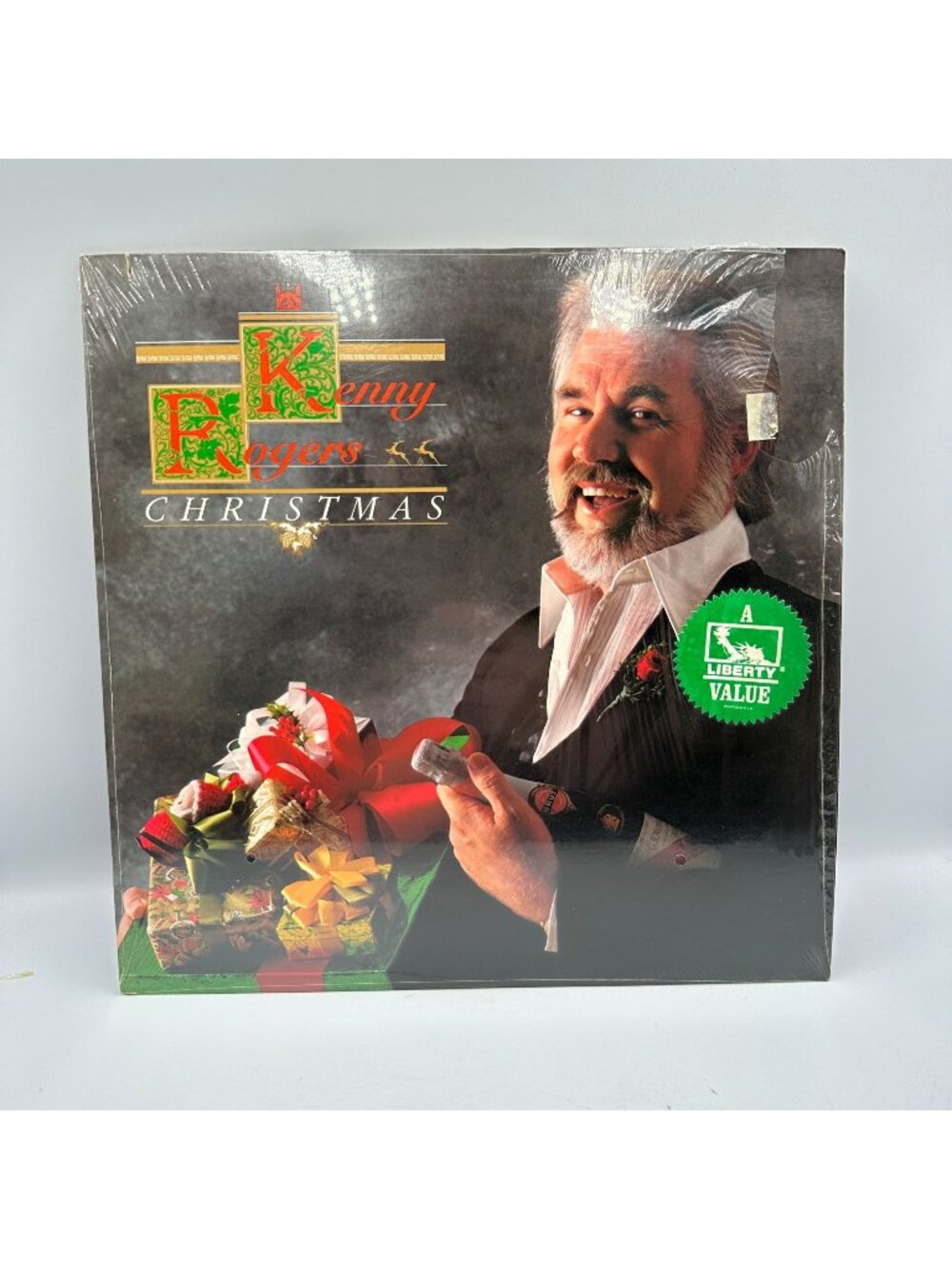 Kenny Rogers Christmas Vinyl LP Album 1981 Liberty Records Holiday Music 33 RPM